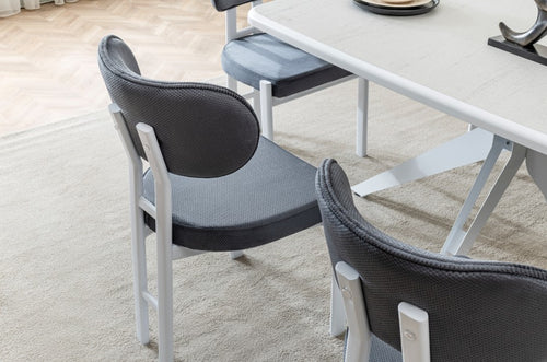 Verattı Barcelona Yenisey Modern ve Avangart Lüks Yemek Masası Takımı